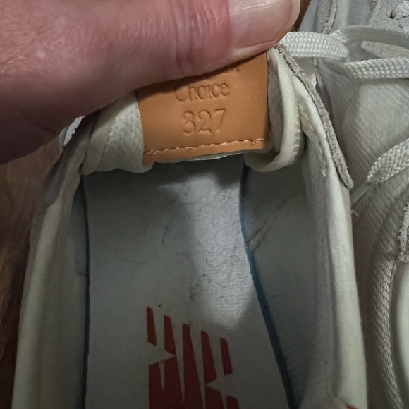 New Balance 327 white trainers sneakers - Picture 5 of 7